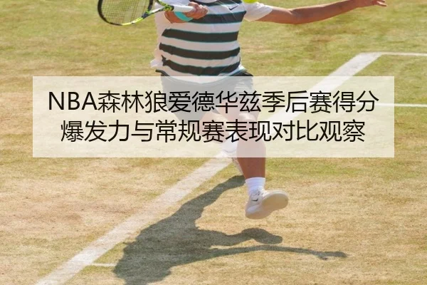 NBA森林狼爱德华兹季后赛得分爆发力与常规赛表现对比观察（kaiyun）